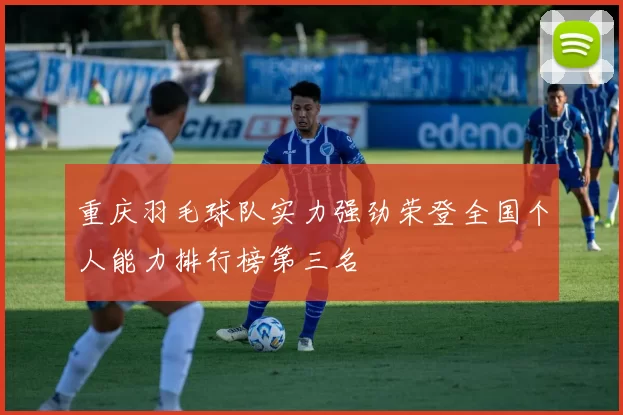 重庆羽毛球队实力强劲荣登全国个人能力排行榜第三名